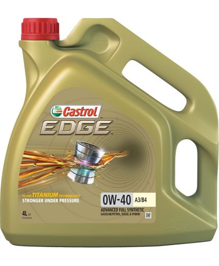 Моторное масло CASTROL EDGE Titanium FST 0W-40 A3/B4 4л Фото 2