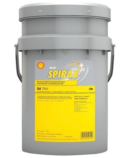 Трансмиссионное масло SHELL Spirax S4 TXM 20л Фото 5