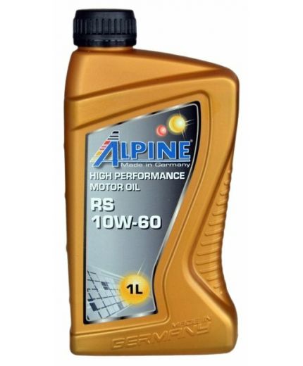 Моторное масло ALPINE RS 10W-60 1л