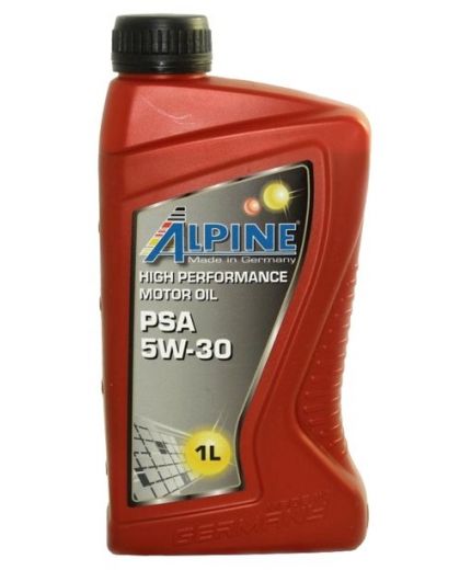 Моторное масло ALPINE PSA 5W-30 1л