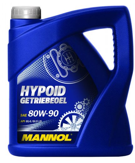 Трансмиссионное масло MANNOL Hypoid 80W-90 GL-4/GL-5 LS 4л.