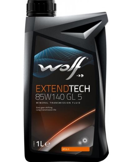 Трансмиссионное масло WOLF ExtendTech 85W-140 GL 5 1 л
