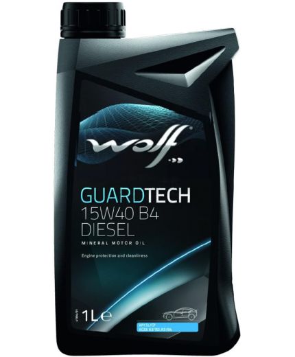 Моторное масло WOLF VitalTech 5W-40 B4 DIESEL 1 л Фото 2
