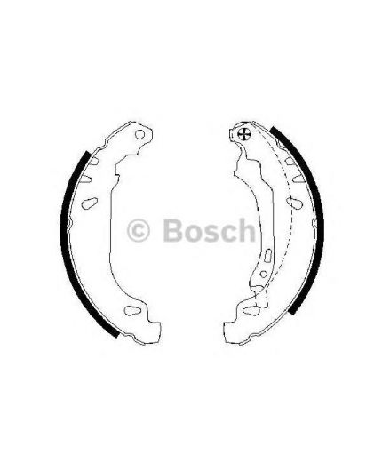 BOSCH Колодки дисковые