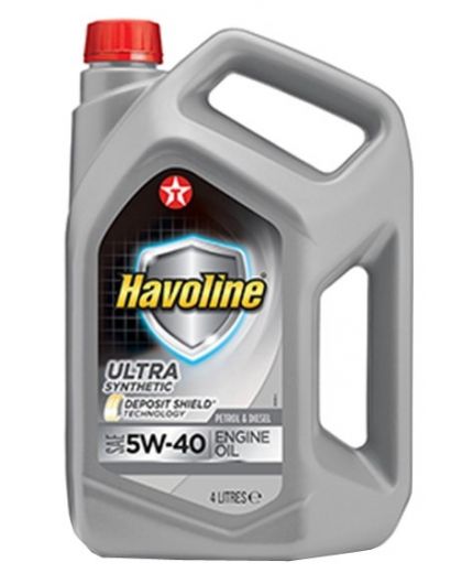 Моторное масло TEXACO Havoline Ultra 5W-40 4л Фото 2
