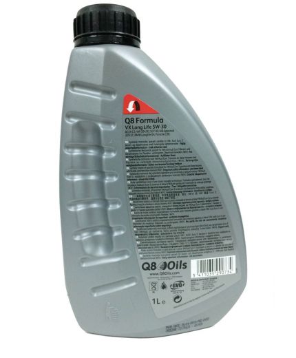 Моторное масло Q8 VX Long Life 5W-30 1л Фото 3