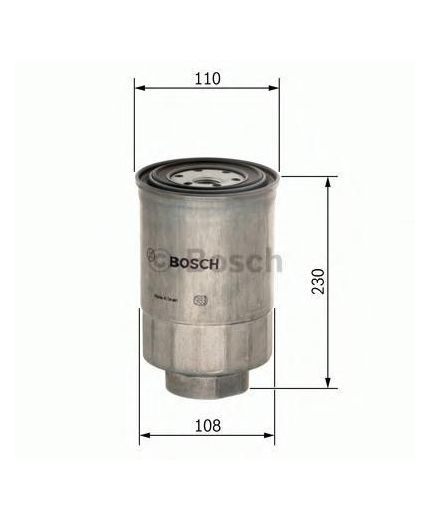 BOSCH Фильтр топливный