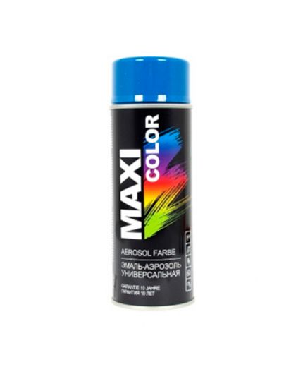 MAXI COLOR Эмаль-аэрозоль универсальная RAL5002 синяя 400мл Фото 3