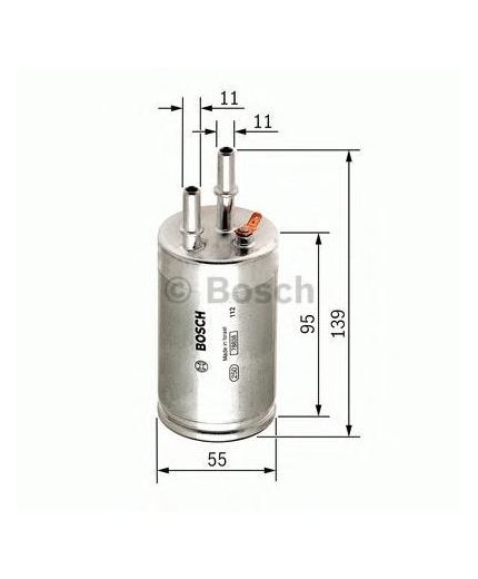 BOSCH Фильтр топливный