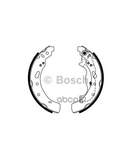 BOSCH Колодки дисковые