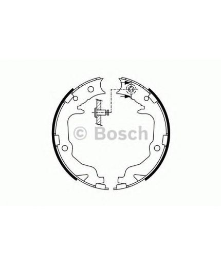 BOSCH Колодки дисковые
