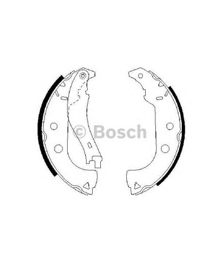 BOSCH Колодки дисковые