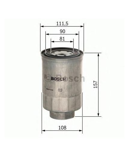 BOSCH Фильтр топливный