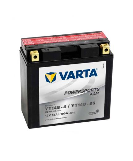 VARTA POWERSPORTS AGM 12V (12 А/ч) 190A Фото 2