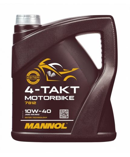 MANNOL 4-Takt Motorbike 10W-40 4л 7812 Фото 2
