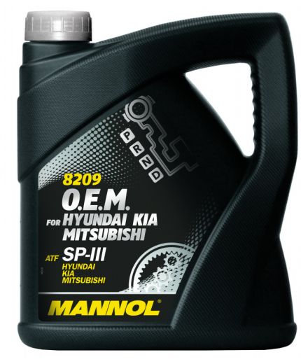 Трансмиссионное масло MANNOL 8209 OEM ATF SP -III 4л METAL Фото 3