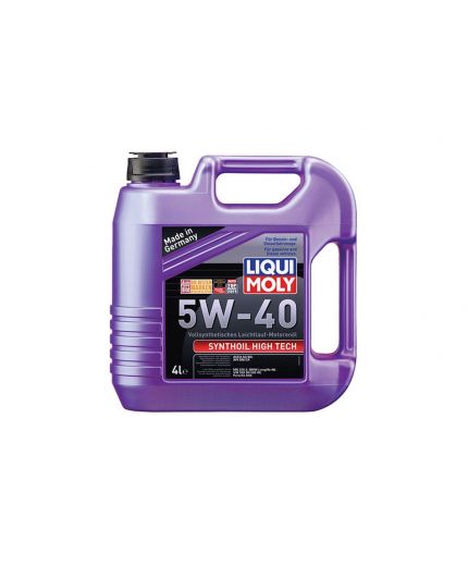 Моторное масло LIQUI MOLY Synthoil High Tech 5W-40 4л Фото 2