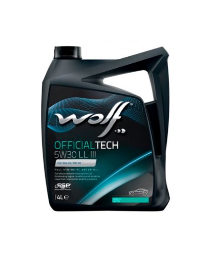 Моторное масло WOLF OfficialTech 5W-30 LL III 4л