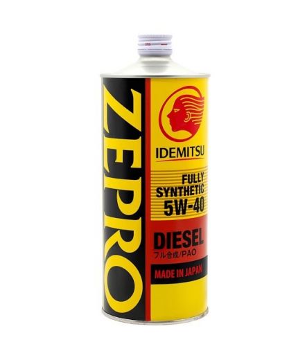 Моторное масло IDEMITSU ZEPRO FULLY SYNTHETIC CF 5W-40 1л Фото 2