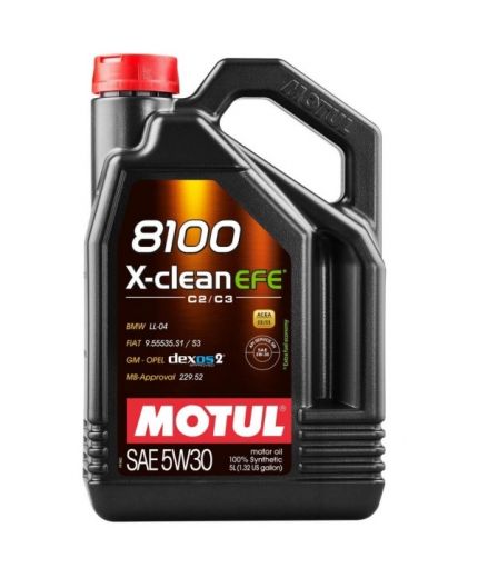 Моторное масло MOTUL 8100 X-CLEAN EFE 5W-30 5л (замена 104777)