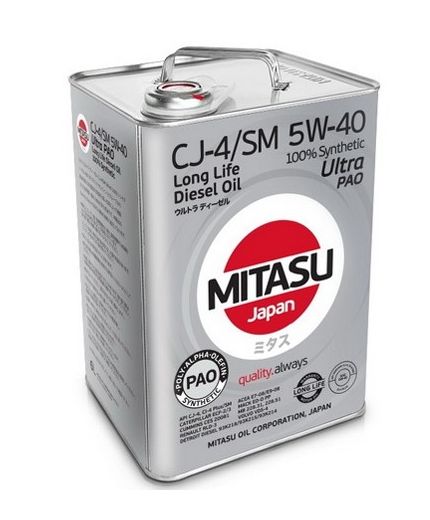 MITASU ULTRA DIESEL 5W-40 6л
