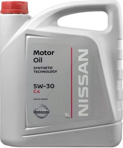Моторное масло NISSAN 5W-30 5л Фото 4