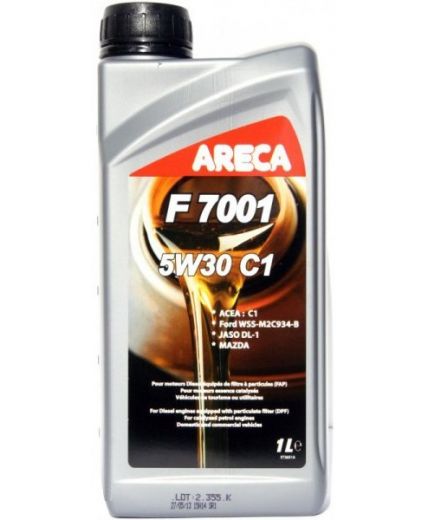 Моторное масло ARECA F7001 5W-30 C1 1л