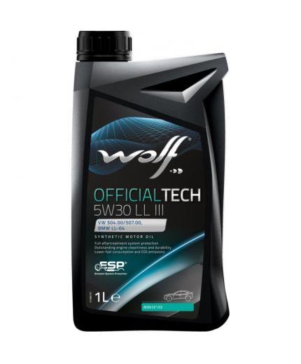 Моторное масло WOLF OfficialTech 5W-30 LL III 1л