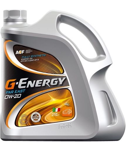 Моторное масло G-ENERGY Far East 0W-20 4л