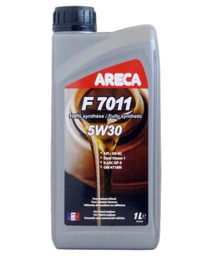Моторное масло ARECA F7011 5W-30 1л Фото 2