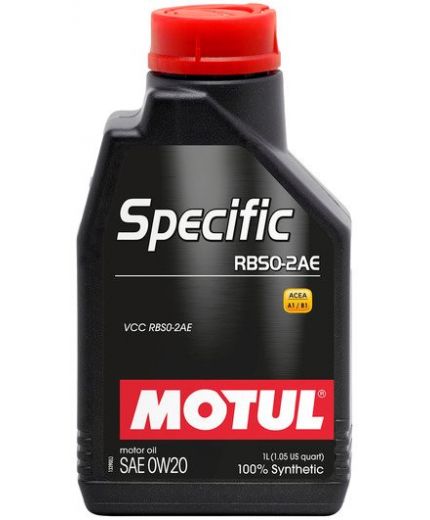 Моторное масло MOTUL SPECIFIC RBS0-2AE 0W-20 1л