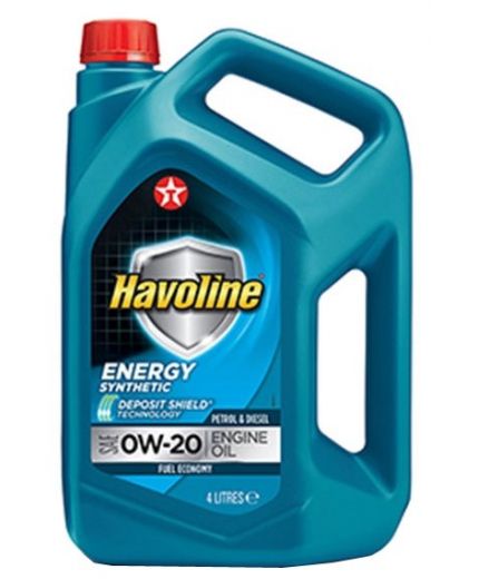 Моторное масло TEXACO Havoline Energy 0W-20 4л