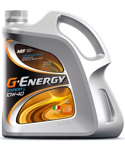 Моторное масло G-ENERGY Expert L 10W-40 SL/CF 4л Фото 2