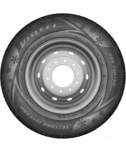VIATTI Vettore Inverno V-524 215/65R15C 104/102R Фото 9