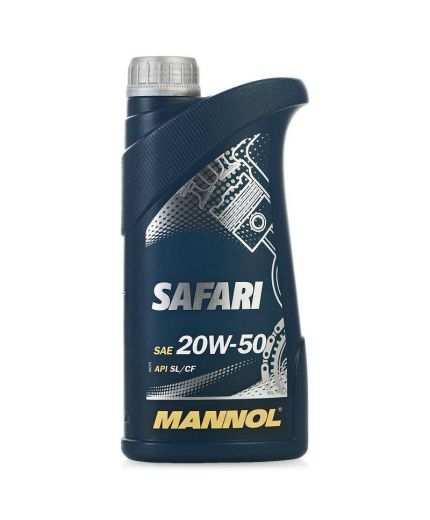 Моторное масло MANNOL Safari 20W-50 SL/CF 1л Фото 4