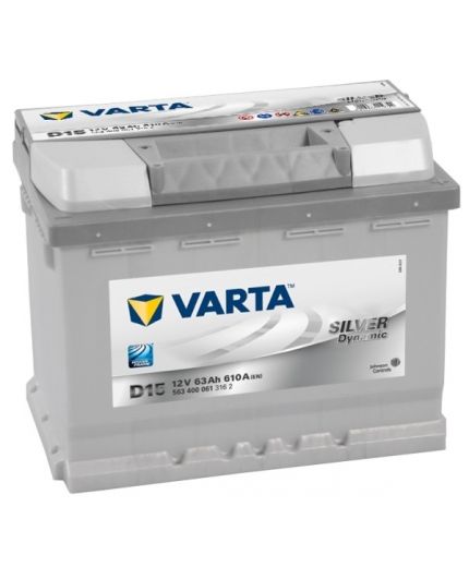 VARTA Аккумулятор SILVER DYNAMIC 563401061 (63 А/ч) Фото 4