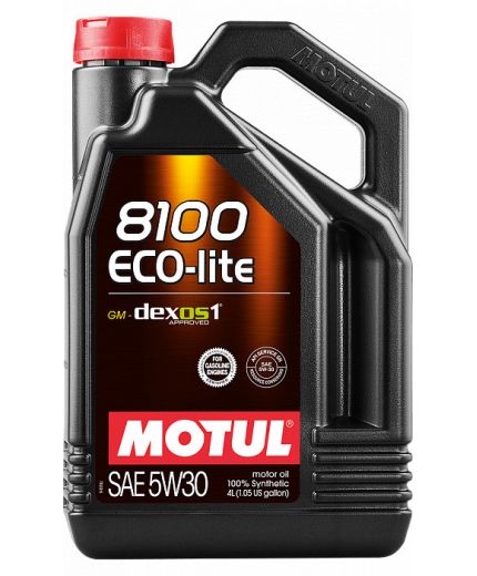 Моторное масло MOTUL 8100 ECO-LITE 5W30 4л Фото 2