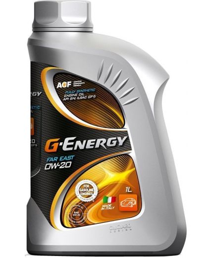 Моторное масло G-ENERGY Far East 0W-20 1л