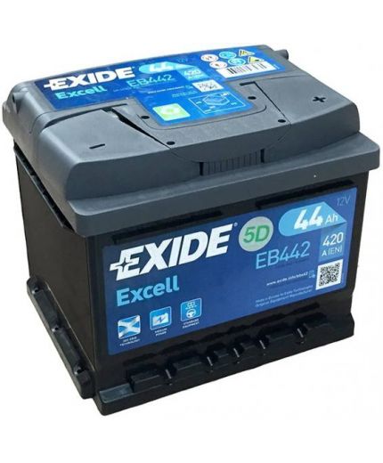 EXIDE Аккумулятор Excell EB442 420А (44 А/ч) Фото 5