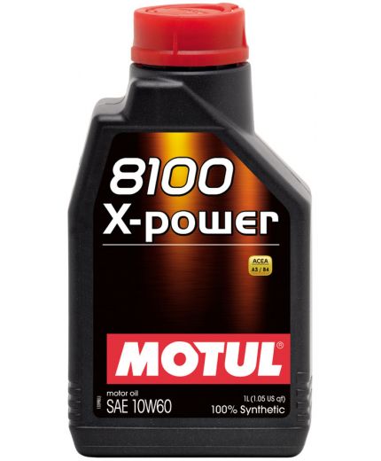 Моторное масло MOTUL 8100 X-POWER 10W-60 1л