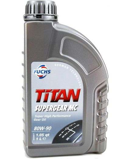Трансмиссионное масло FUCHS TITAN SUPERGEAR MC 80W-90 1л Фото 2