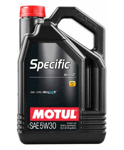 Моторное масло MOTUL SPECIFIC DEXOS2 5W-30 5л Фото 6