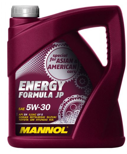 Моторное масло MANNOL Energy Formula JP 5W-30 API SN 4л. METAL Фото 5