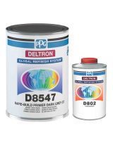 Deltron D8547 2К Грунт-наполнитель 4:1 темно-серый с отвердителем D802 Hardener 1л
