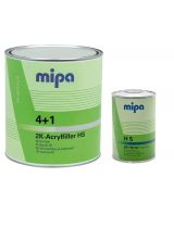 4+1 2K-HS-Acrylfiller Филлер акриловый темно-серый RAL 7011 с отвердителем экстра быстрым H 5 2K-Harter 1,25л