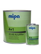 4+1 2K-HS-Acrylfiller Филлер акриловый темно-серый RAL 7011 с отвердителем экстра быстрым H 5 2K-Harter 5л