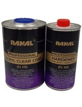 Лак бесцветный НS PROFESSIONAL с отвердителем 1,5л