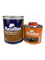 Грунт акриловый 2K 3+1 Acryl Filler серый с отвердителем 1,34л