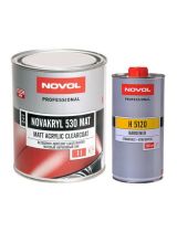 NOVAKRYL 530 Лак MAT акриловый SR 2+1 с отвердителем медленным H5120 1,5л