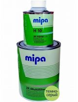 2K-Multifiller Грунт акриловый многофункциональный тёмно-серый с отвердителем H 10 2K-Harter kurz быстрый 1,25л